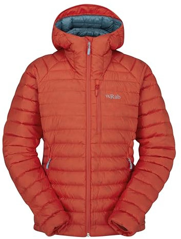 Rab Microlight Alpine Jacket – Daunenjacke für Damen, rot