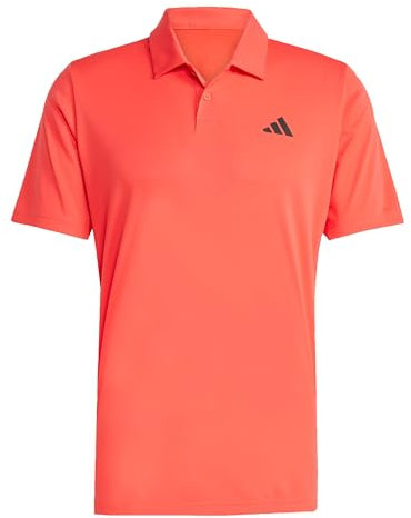 adidas Herren Club Tennis Climacool Polo Shirt, Semi Lucid Red, L