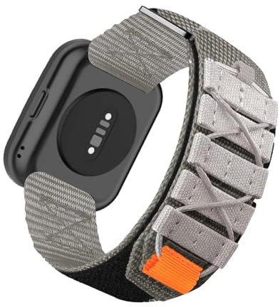 HYSDFFG Armband für Nothing Watch Pro Armband, Rugged Nylon Sport Band, Atmungsaktiv Ausgehöhlt, Klettverschluss Kompatibel mit Nothing Watch Pro (B)