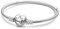 Purhole Charm Armband 925 Sterling Silber,Bettelarmband,Moments Armband Bracelet Charms,Me Armband Serie,Armband Charms,Charm Armband Silber 925,Armband Herz,Silber Armband,Charms Herzarmband 18 cm