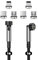 N. NETDOT Câble de Chargement Magnétique [1m/pack de 2], Charge Rapide et Transfert de Données, Câble Magnétique Compatible avec Micro-USB, Smartphones USB-C, i-Produits et Android Auto