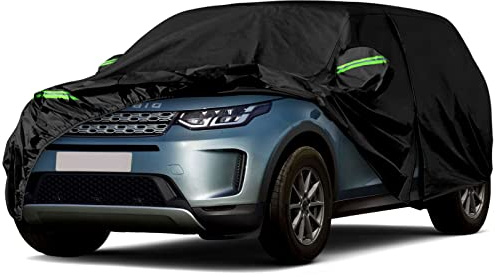 Autoabdeckung wasserdicht für Land Rover Discovery Sport L550 2015-2026 | Vollgarage Auto Abdeckplane Autoplane, Autoabdeckung Outdoor Winter Sommer für Sonne Schnee Regen Staub Schutz