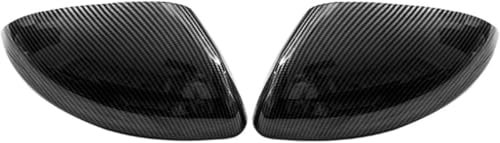 ZLxsmy Spiegelkappen Carbon-Optik für R-enault Captur 2020 2021,Tuning Zubehör Spiegel Abdeckung Carbon Cover Rückspiegelkappe