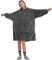 FELOVE Hoodie Decke Ärmeln Kuschelpullover Mit einer großen Tasche,Tragbare Decke Ultra Soft Bequemer Kuschel Erwachsene Hoodie,Warm Kuscheldecke weich als Geschenke für Frauen Freundin Mütter