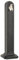 Colonne de robinet de jardin - Aspect pierre anthracite pour l'extérieur et la terrasse - Durable et résistant aux intempéries - Solution d'arrosage pratique pour votre jardin