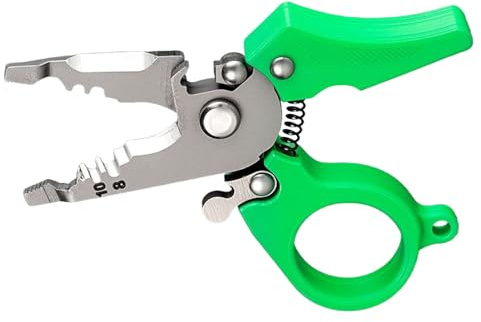 Cortador de alambre, multifunción, mini cortador de alambre, herramienta de corte de cables, herramienta para cortar columnas de corte eléctricas, engarzamiento, mango ergonómico