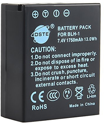 DSTE BLH-1 Spare Battery Compatible for Olympus BLH1 EM1 E-M1 Mark II E-M1-2 OM-D E-M1X OM-D E-M10 Mark IV Camera