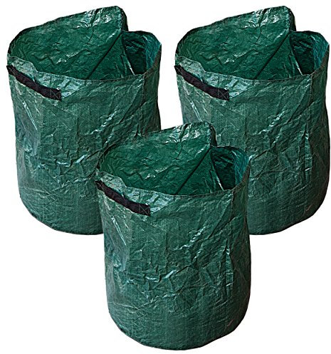 Royal Gardineer Kartoffelpflanzsack: 3er-Set Pflanz-Sack für Kartoffeln & Co., Tragegriffe & Abwasserlöcher (Pflanzenampeln, Tomatenpflanzsack, Kartoffel)