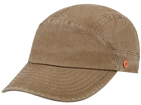 Mayser Marcelo Cap Basecap Baseballcap Fullcap UV-Schutz 80 Made in EU Herren Sommer Khaki 60 cm