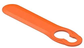 BLACK+DECKER Lot de 10 Lames pour Tondeuse à Gazon à Coussin d'air (Code BEMWH551-QS)