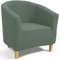 TIANSHU Sesselschoner Elastisch Sesselüberwurf, Modern Club Chair Stretch Sesselhusse, Universal Sofabezug für Einzelsofa, Bezug für Clubsessel (Cyan)