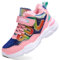 HSNA Scarpe Moda Sneaker Bambine e Ragazza Paillette Lucide Scarpe Invernali Fodera Calda(a01-1 Rosa 34 EU)
