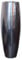 VIVANNO Pflanzkübel Bodenvase Fiberglas Magnum Silber Metallic Hochglanz - 80x23
