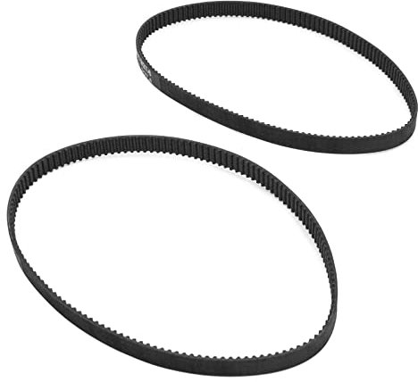GT2 Zahnriemen 6mm geschlossen mit Schlaufe aus Gummi passend für 3D Drucker 280mm 2 Stück