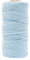 Vaessen Creative Makramee Garn Hellblau, 3mm x 100 m, 100% Baumwolle, in Verschiedenen Farben Verfügbar, DIY, Basteln von Dekoration Wie Blumenampel, Wandbehang, Windlicht, Traumfänger