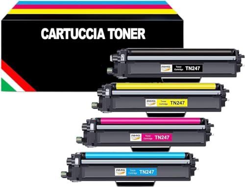 Tonerkartusche TN247 TN243CMYK kompatibel für Brother TN-243 Multipack TN-243CMYK DCP-L3550CDW MFC-L3730CDN MFC-L3750CDW HL-L3210CW HL-L3230CDW (Schwarz, Cyan, Gelb, M) agenta 4er Pack )