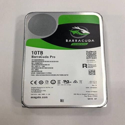 MIDTY HDD Per 10 TB 3.5 SATA 6 Gb/s 256 MB 7200 RPM Per HDD Interno Per Desktop Computer HDD Per ST10000DM0004