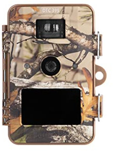Minox DTC395 Wildkamera Camouflage HD Videos Fotos 15m Blitz Bewegungssensor DTC Wildtierkamera Wildtier Kamera Infrarot Tierkamera Überwachungskamera Camo Beobachtungskamera für Jagd Outdoor Zuhause