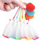 YdseozOA 6 Pcs Silicone Tea Infusers Tea Bags Strainer Filter Reusable Safe Loose Leaf Tea Filter Bags (6 Colors)