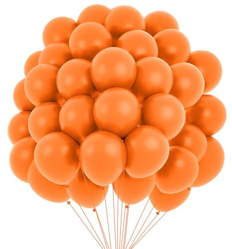 Luftballons Orange Halloween Luftballons Party Deko Orange Geburtstag Deko Orange Ballons Orange Orangene Luftballons Halloween Deko Set Halloween Dekoration Halloween Balloons Deko Girlande