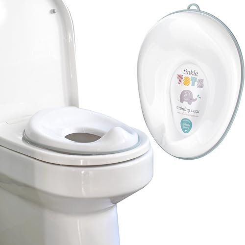 Potty Training Toilet Seat Topper, Non-Slip with Splash Guard, Toilet Training Seat for Boys and Girls, Includes Hanging Hook