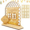 Ramadan Kalender, Eid Mubarak Kalender, Ramadan Deko Countdown Kalender, Holz Ramadankalender Kinder, Eid Mubarak Adventskalender, DIY Ramadan Dekoration Aus Holz für Zuhause Ramadan Geschenke