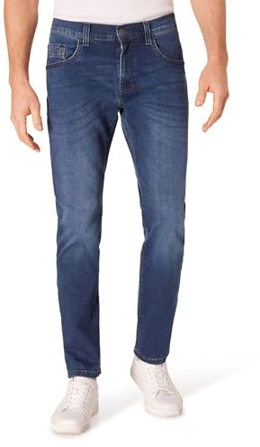 PIONEER AUTHENTIC JEANS Herren Jeans Rando | Männer Hose | Regular Fit | Dark Blue Denim/Washed Washed | Blue/Black Fashion 6596 6807 | 31 30