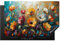 KitchenYeah© Copri Piano Induzione 80x52 cm Cucina Coprifornelli Copertura Protezione Cottura Tutto per la Cucina Fiori - Pittura - Colori