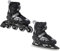 RAVEN Profession Inlineskates Inliner für Kinder und Erwachsene OPTIONAL 2in1 mit Schlittschuhen verstellbar (Black mit Kufen, 31-35 (20,5cm-23cm))