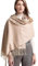 Jnidesier Pashmina-Schals und Umhänge für Damen, weicher Schal für Abendkleider und Hochzeiten mit Quasten, leicht und warm, Beige, 20 Zoll