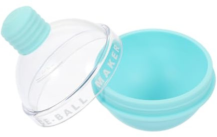 Cabilock Molde De Disco De Hielo Para Máquina Para Bares y Molde Para Cubitos De Hielo Redondos