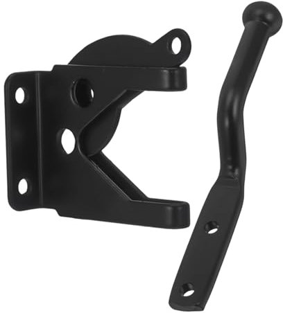 UKCOCO Türriegel Aus Verzinktem Stahl Torriegel Mit Schrauben Für Holzzaun Und Gartenzaun Verriegelung Für Außentore Anhänger Und Schuppen Stabiles Und Sicheres Design Für Zäune Und Tore