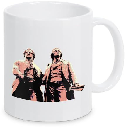 artboxONE Tasse Pop-Art Goethe & Schiller Memorial von sommersbilder - Kaffeetasse Städte