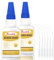 Realth Glass Glue | 60g Strong Clear Glue for Repair Glass Bond | Instant Drying Waterproof | Suitable for Acrylic Mirror Crystal Craft | with Anti-Clog Cap