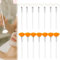 Facial Brush, Face Brush, Fan Brushes, 14PCS Fan Brushes for Facials, Faces Mask Applicator, Makeup with Clear Plastic Handle Cosmetic Applying Tools for Mud Face Cream