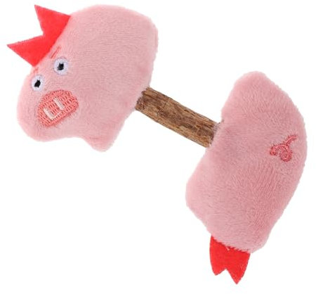 BESTonZON Interaktives Katzenspielzeug Mit Und Plüsch-tierdesign Für Zahnreinigung Und Spielspaß Sorgt Für Stressabbau Und Katzen