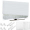 Innconee 10 Pcs Cushioning Foam Set 1 Foam Flat Screen TV Cover and Bubble Flat Screen Cover Fits up to 65'' W x 36'' H and 8 Moving Corner Edge Protectors for TV Display Protector Moving