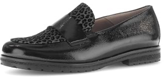 Gabor Women's Slip-On Shoes, Black Anthracite 27, 40.5 EU
