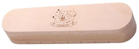 GAOFESA Sartori in legno con scala da 15,2 cm in legno per trapuntatura a vapore in ferro battente per pressare cucitura appiattimento trapuntatura battente
