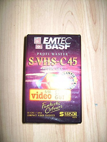 Fuji S-VHS-C EC 45min VHS-C-Videokassette