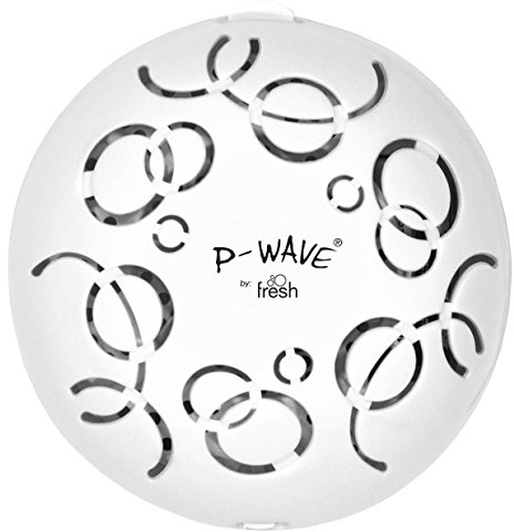 P-Wave Easy Fresh Fan Cover 30-day Air freshener for P-Wave Easy Fresh Fan Air Freshener Dispenser, Honeysuckle, Pack of 12 White