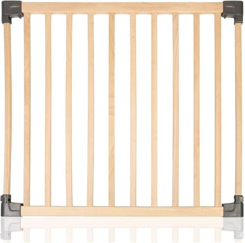 Safetots Barrière et parc de jeux multiPanneaux en Bois, Panneau d'Extension, Naturel, Bois, 80cm, Extension pour barrière ou parc de jeux