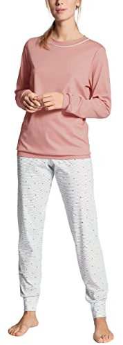 Calida Sweet Dreams Pigiama, Rosa (Rose Bud 251), 46 (Taglia Produttore: X-Small) Donna