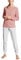 CALIDA Sweet Dreams Bündchen-Pyjama Damen, aus 100% Baumwolle, Hose mit stoffbezogenem Gummibund