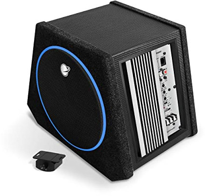 Planet Audio PAB80 8 250 Watts Amplified Subwoofer System With Enclosure