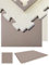 eyepower 0.8qm Profi Kampfsportmatte 4cm - 1 Tatami Matte 90x90cm - Judo Matten für Zuhause Home Gym Matte Sportmatte Puzzle Sport Schutzmatten Set Bodenschutzmatte Fitness Homegym Bodenmatten