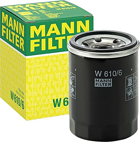 Original MANN-FILTER Ölfilter W 610/6 – Für PKW und Nutzfahrzeuge, 5er Pack