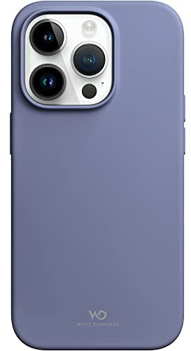 WHITE DIAMONDS - Hülle Urban Case Silikonhülle Passend für Apple iPhone 14 Pro I Handyhülle, Silikon, Dünn, rutschfest (Blau)