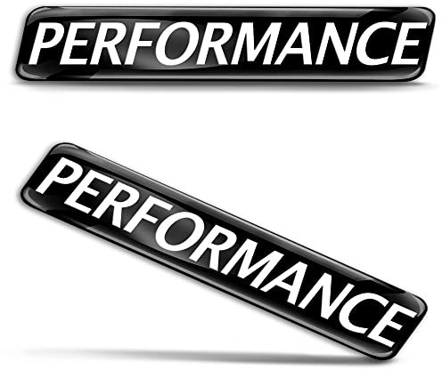Biomar Labs 2 adesivi in gel 3D in silicone Performance Badge Stickers per auto, moto, bicicletta, finestra, porta laptop KS 35