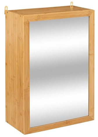 5Five Meuble Haut Miroir Simple Lab'n Modul Bambou